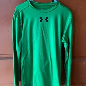 2 Under Armour cold gear boys shirts.